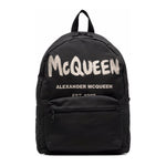 Alexander McQueen Graffiti Metropolitan Backpack 6464571AABW1073