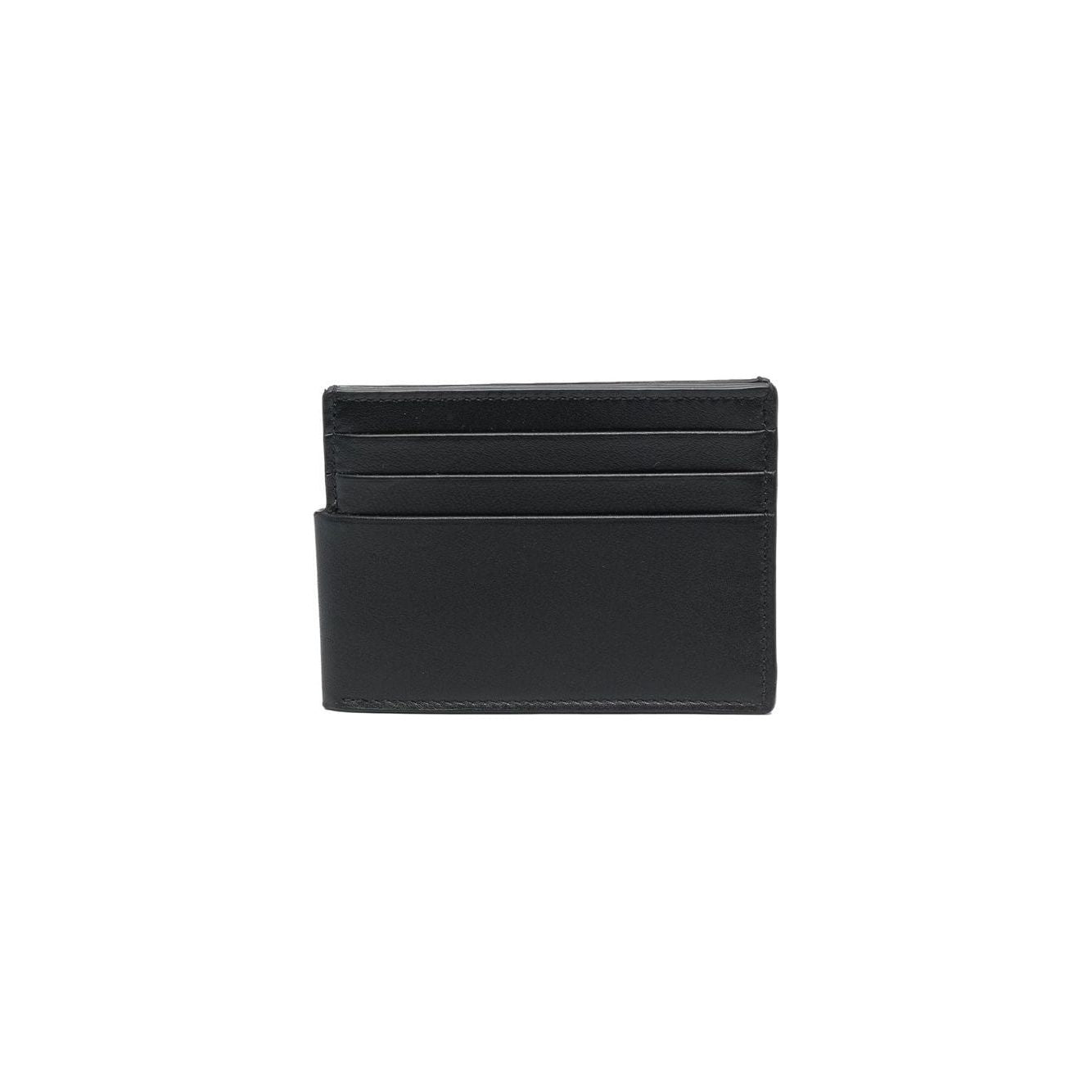 Alexander McQueen Wallets Black Small Leather Goods Alexander Mcqueen Dark Slate Gray