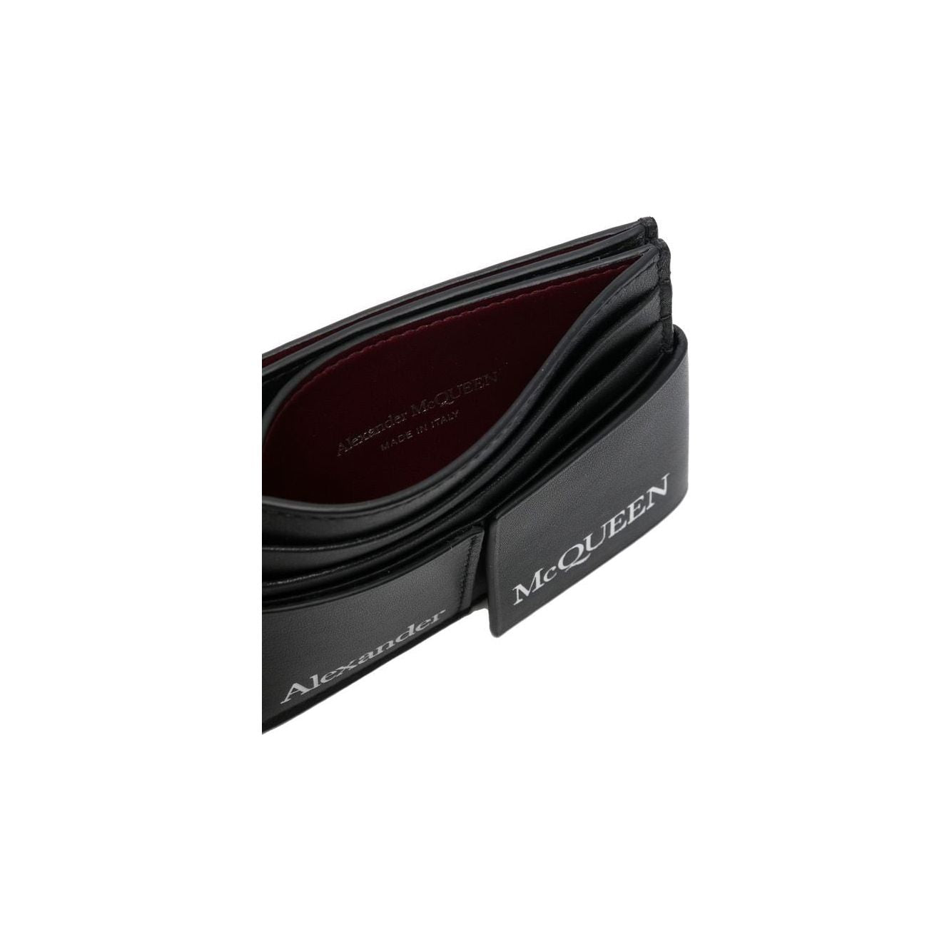 Alexander McQueen Wallets Black Small Leather Goods Alexander Mcqueen Dark Slate Gray