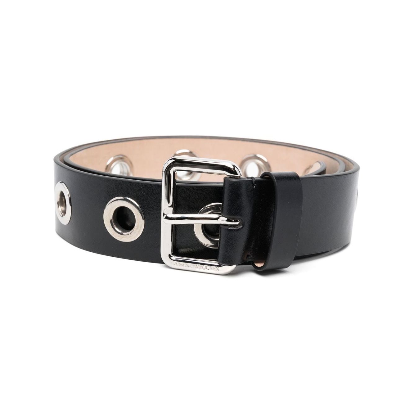 Alexander McQueen Belts Black Belts Alexander Mcqueen Light Gray