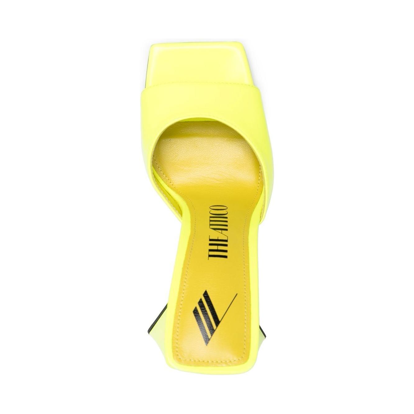 The Attico Sandals Yellow Sandals The Attico Light Goldenrod