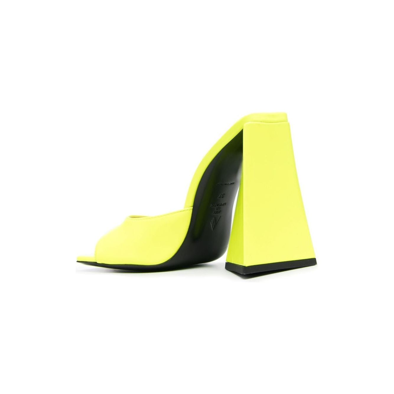 The Attico Sandals Yellow Sandals The Attico Dark Slate Gray