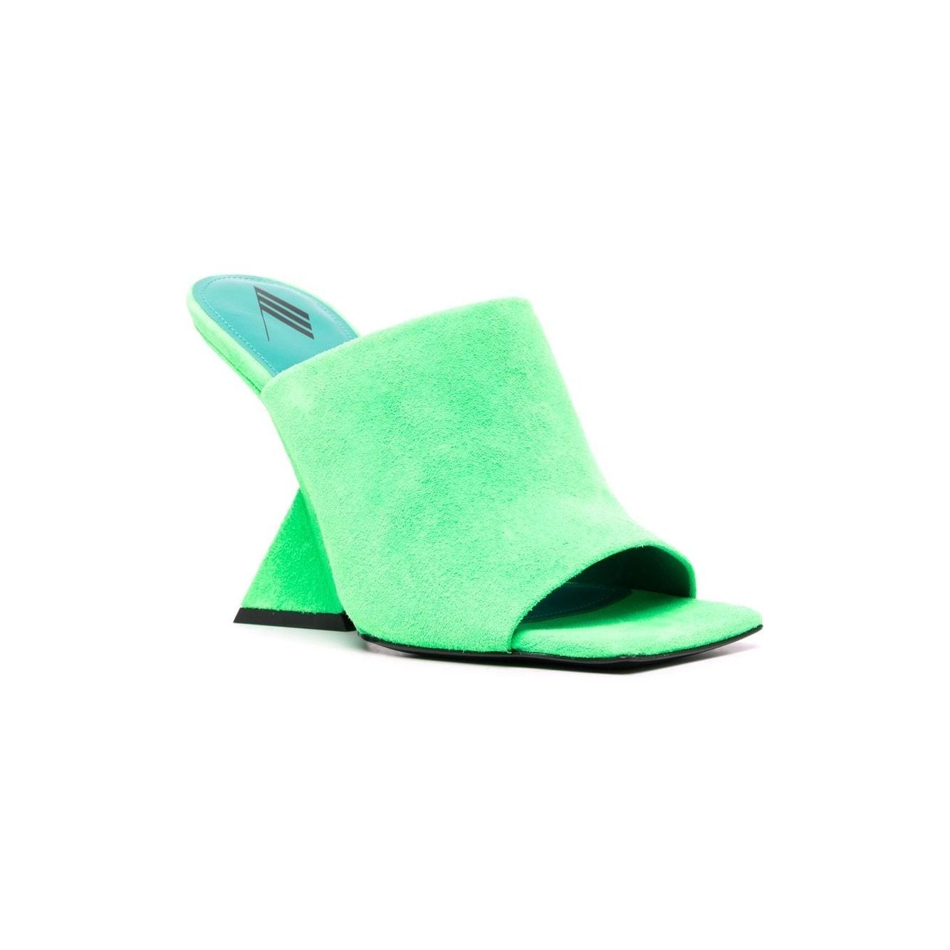 The Attico Sandals Green Sandals The Attico Pale Green