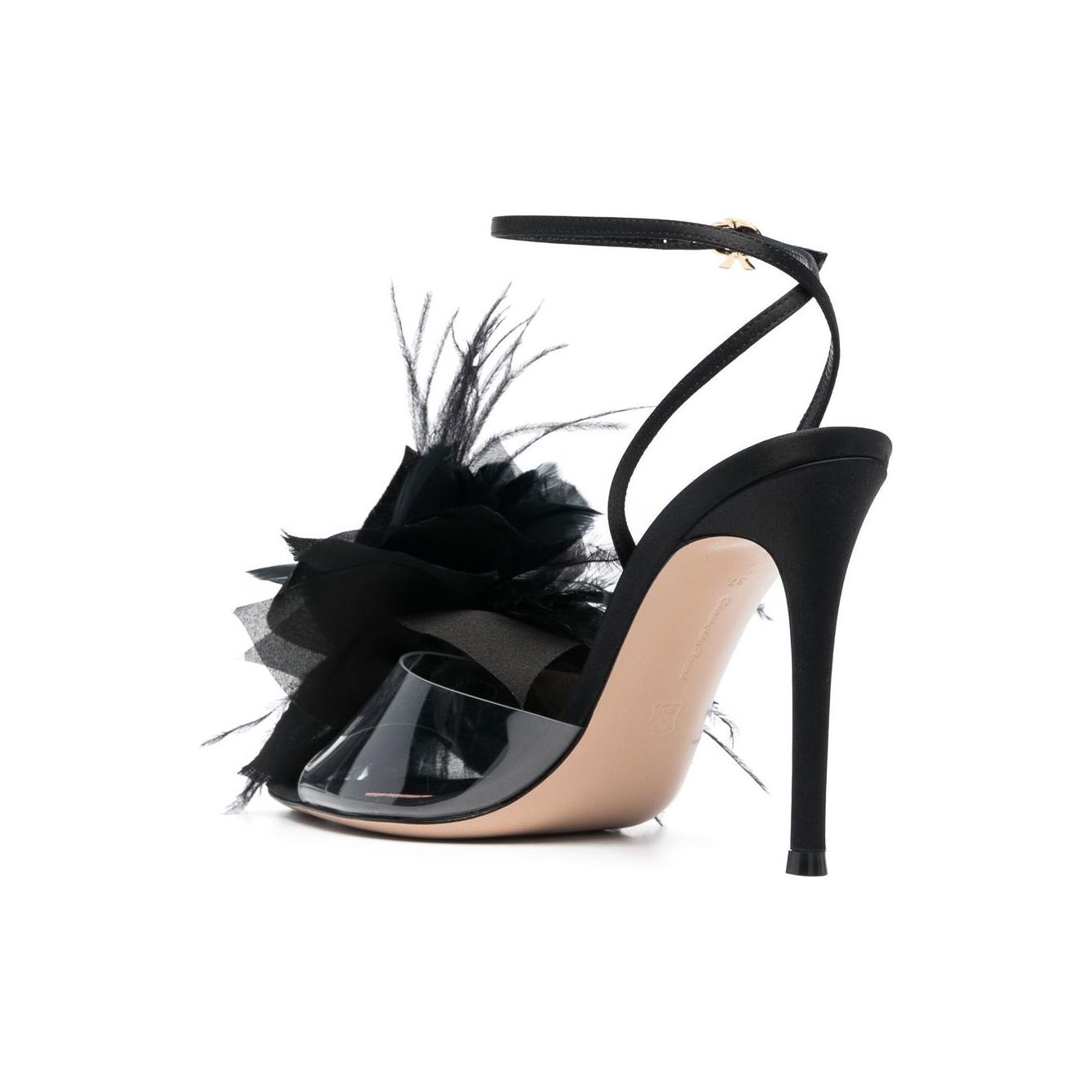 Gianvito Rossi Sandals Black Sandals Gianvito Rossi Gray