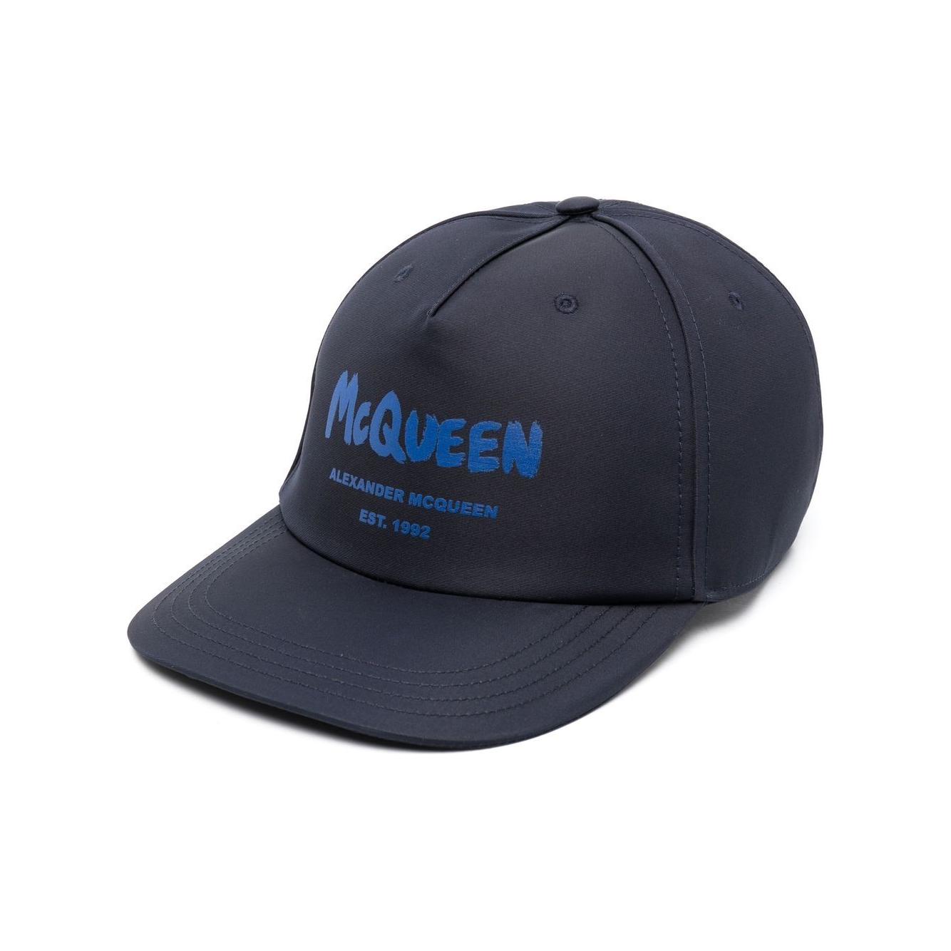 Alexander McQueen Hats Blue Scarves Hats & Gloves Alexander Mcqueen Dark Slate Gray