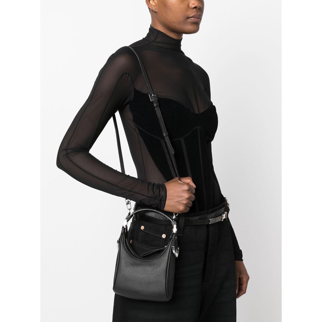 By Far Pre Cosmo leather tote bag