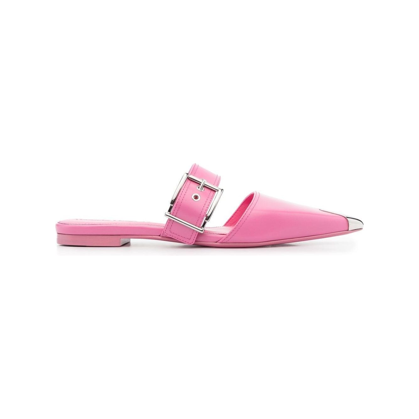 Alexander McQueen flat mules Sandals Alexander Mcqueen Pale Violet Red