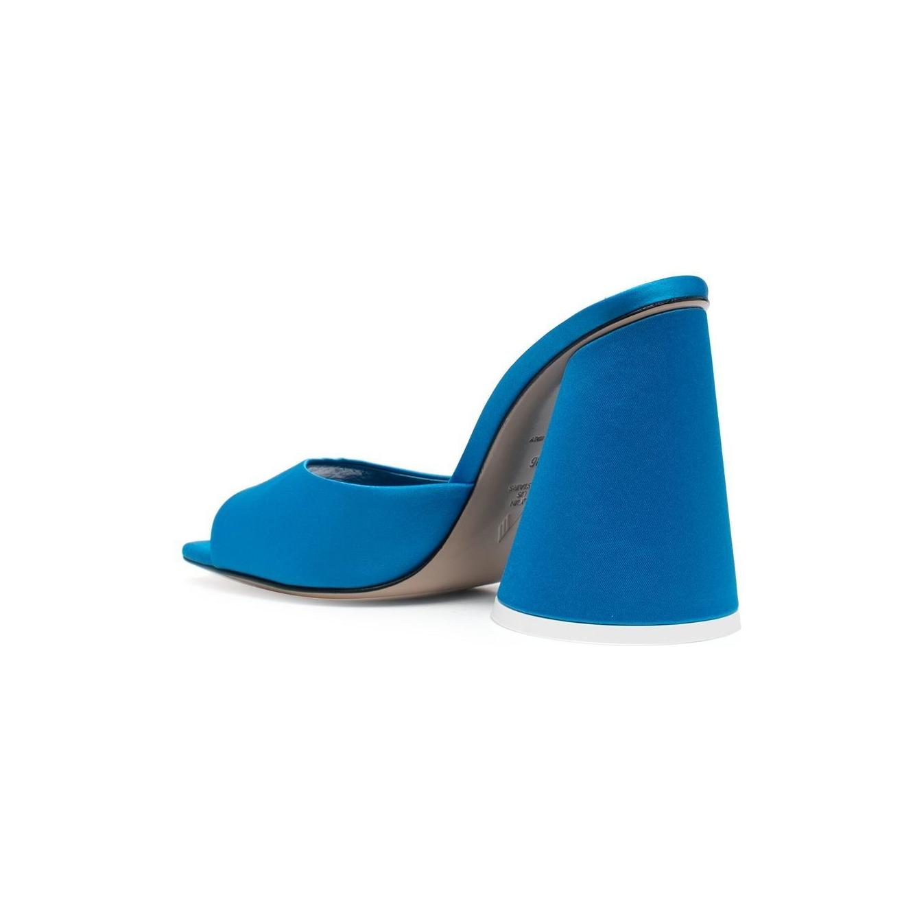 The Attico Sandals Clear Blue Sandals The Attico Dark Cyan