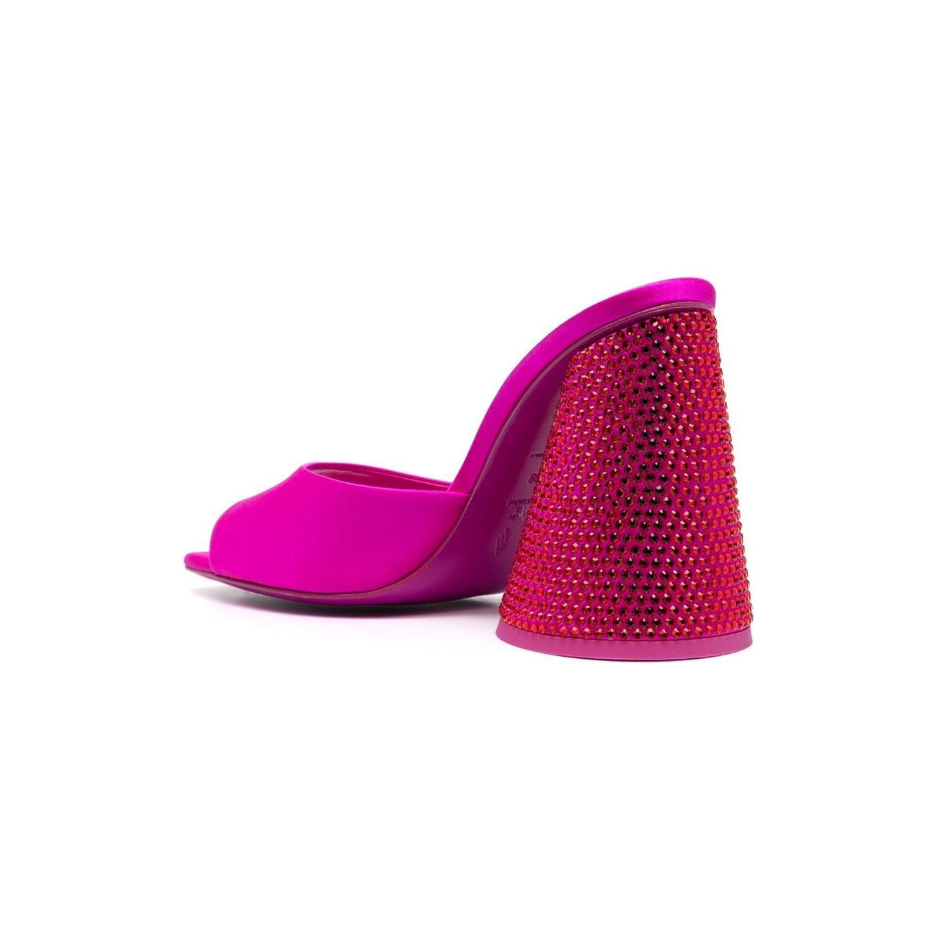 The Attico Sandals Fuchsia Sandals The Attico Maroon