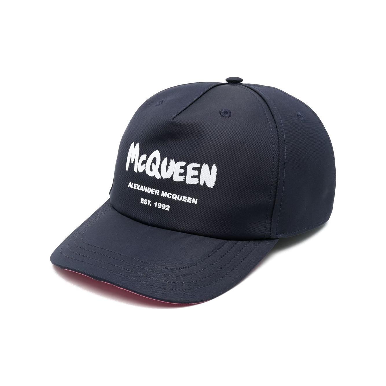 Alexander McQueen Hats Blue Scarves Hats & Gloves Alexander Mcqueen Dark Slate Gray