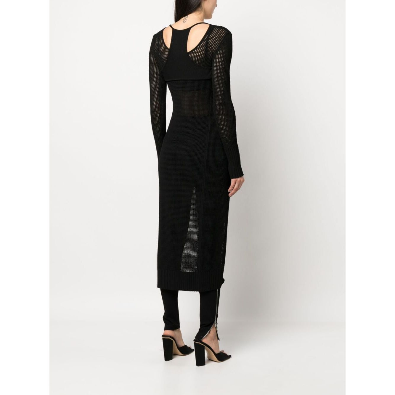 Andrea Adamo Sweaters Black Topwear Andrea Adamo Beige
