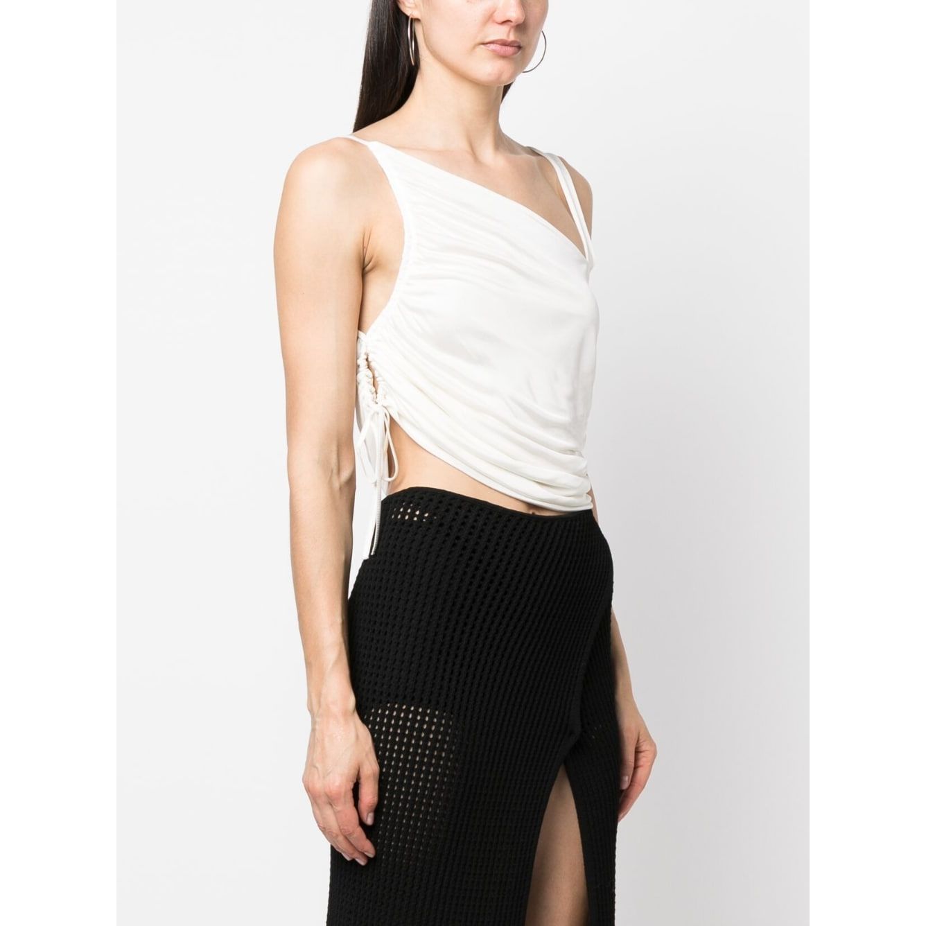 Andrea Adamo Top White Topwear Andrea Adamo Antique White