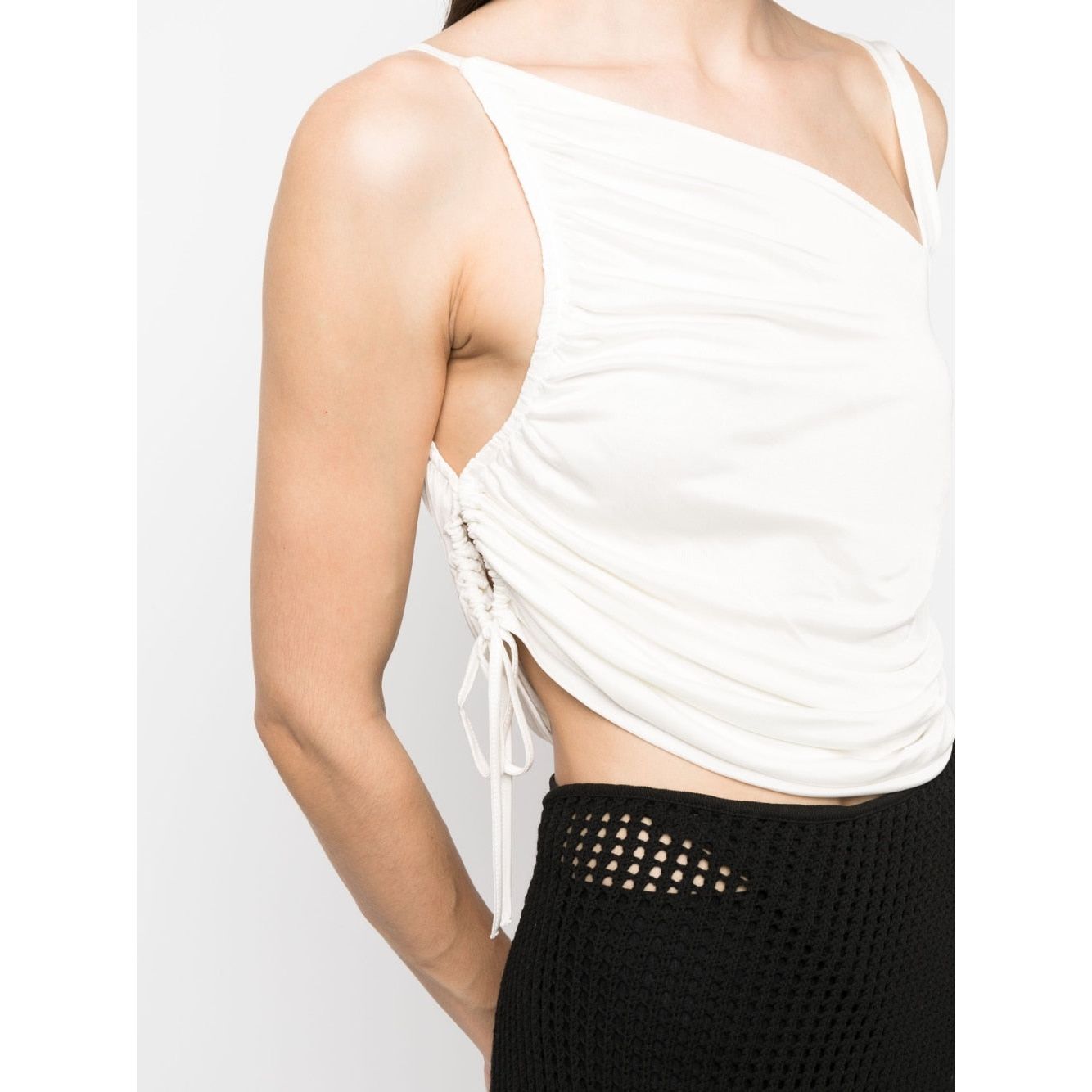 Andrea Adamo Top White Topwear Andrea Adamo Antique White