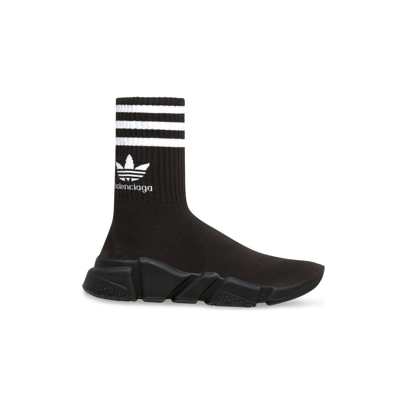 Adidas X Balenciaga Speed Sock Sneakers Sneakers Adidas X Balenciaga Dark Slate Gray