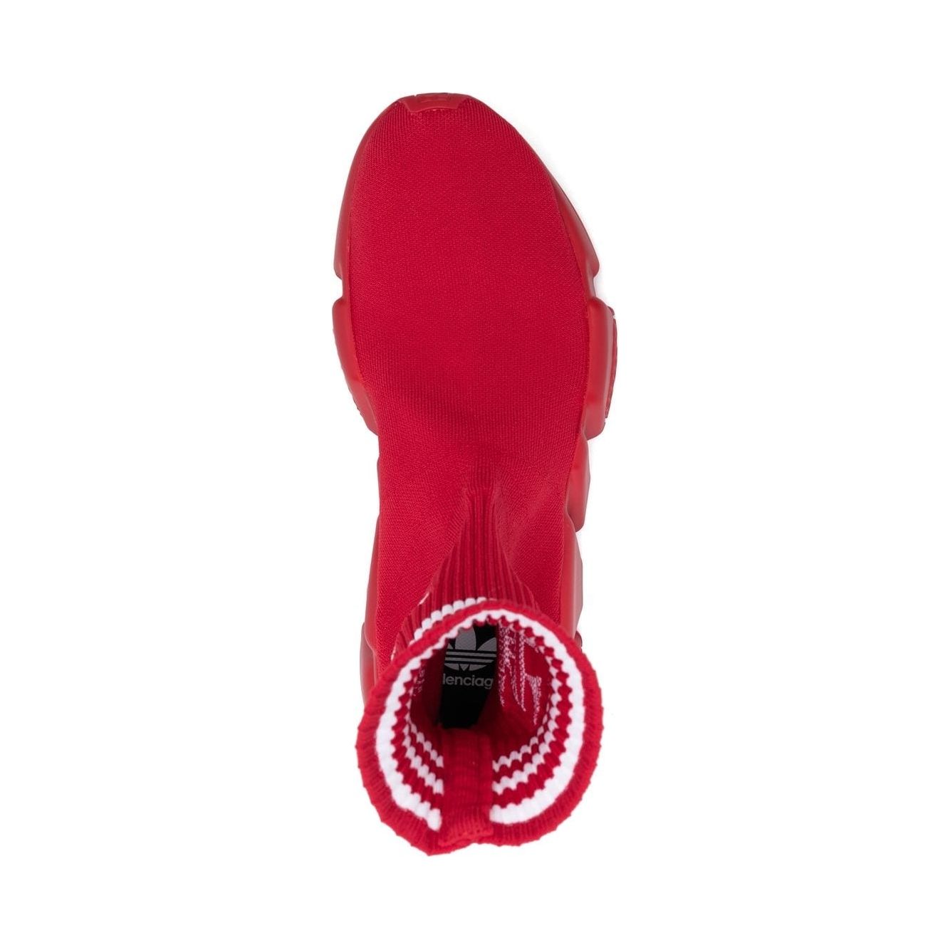 Adidas X Balenciaga Speed Sock Sneakers Sneakers Adidas X Balenciaga Firebrick