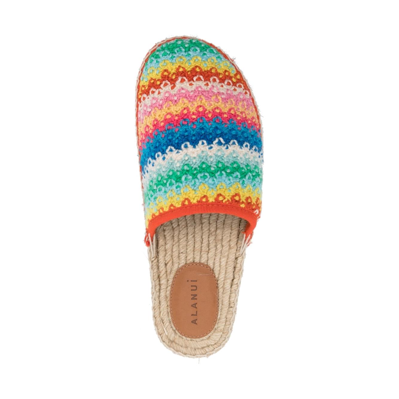 Alanui Flat shoes MultiColour Espadrilles Alanui Rosy Brown
