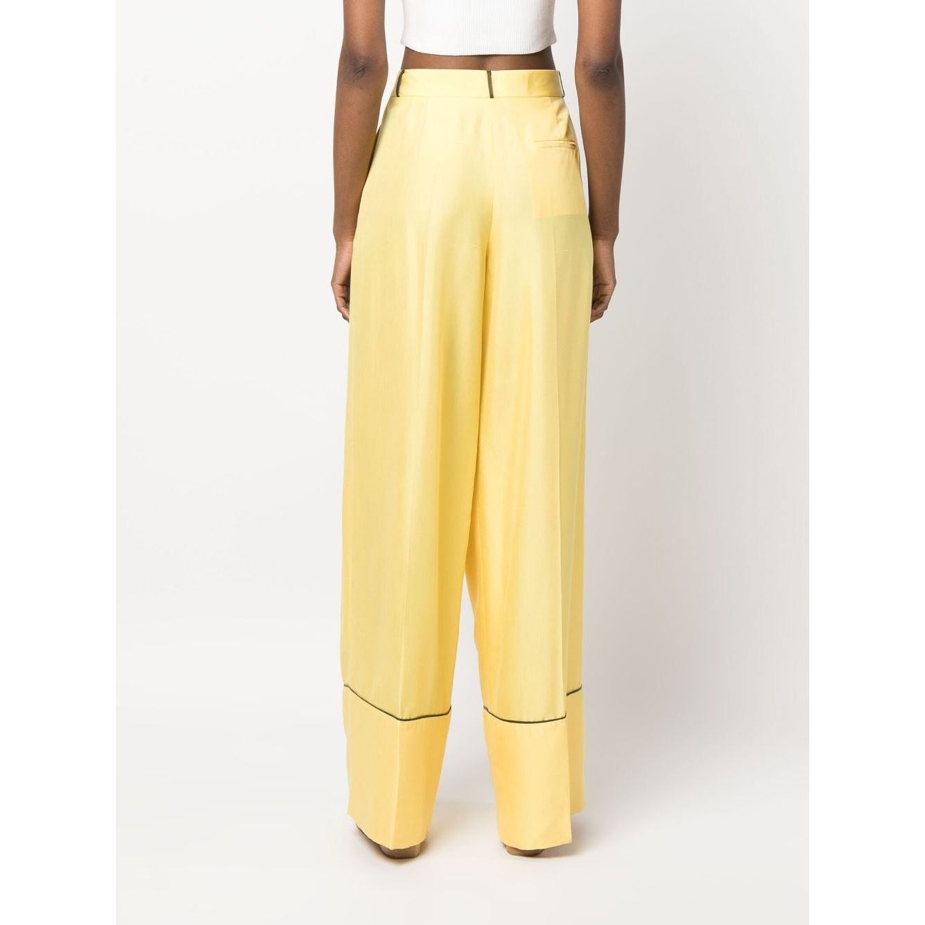 Bally Trousers Yellow Trousers