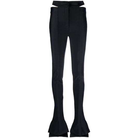 MUGLER Trousers Black Trousers