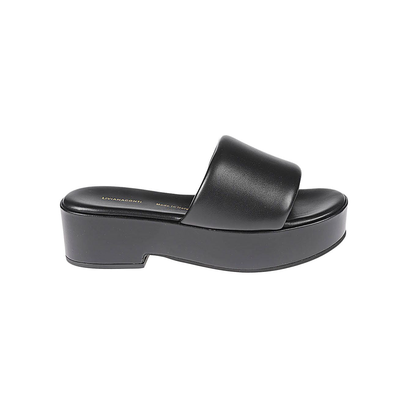 Liviana Conti Sandals Black Sandals Liviana Conti Dim Gray
