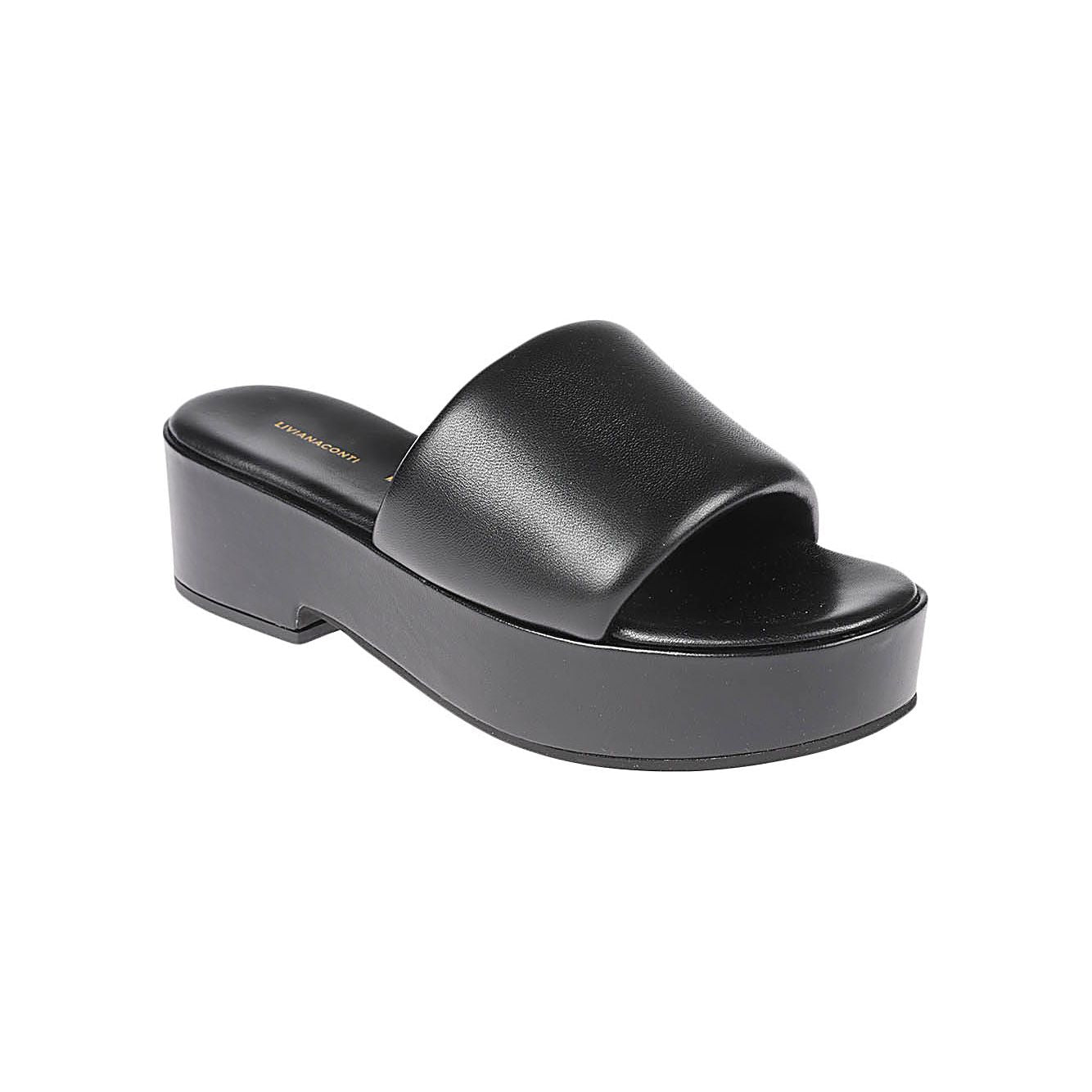 Liviana Conti Sandals Black Sandals Liviana Conti Dim Gray