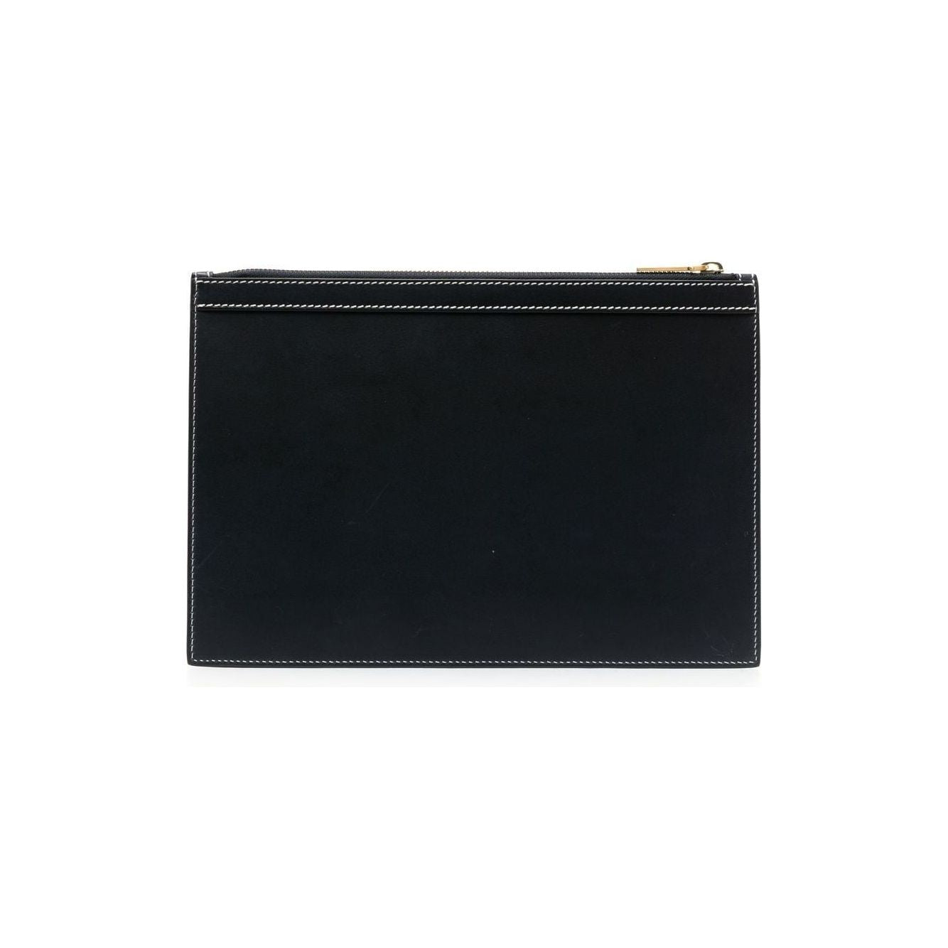 Thom Browne Wallets Blue Small Leather Goods Thom Browne Black