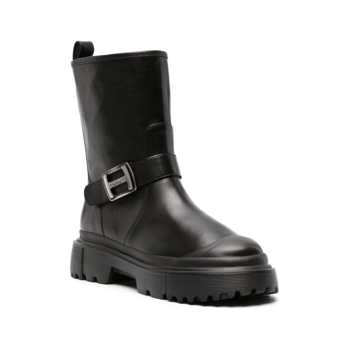 HOGAN PRE Boots Black Boots Hogan Pre Dark Slate Gray