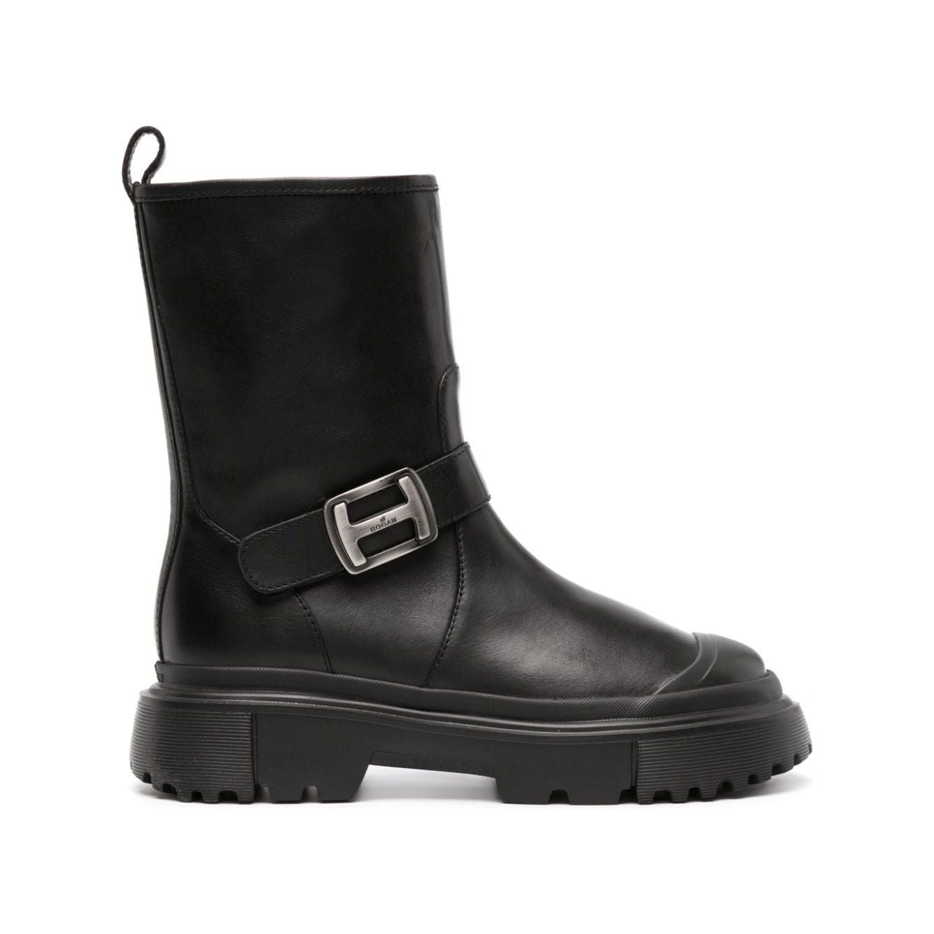 HOGAN PRE Boots Black Boots Hogan Pre Dark Slate Gray