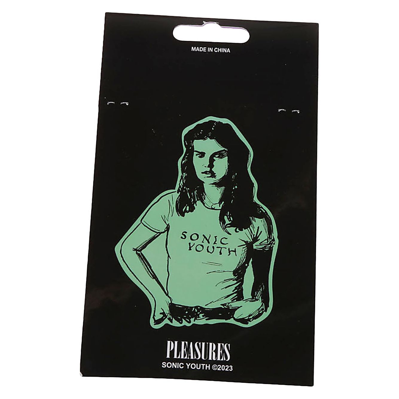PLEASURES & SONIC YOUTH Lifestyle Green Lifestyle Pleasures & Sonic Youth Black