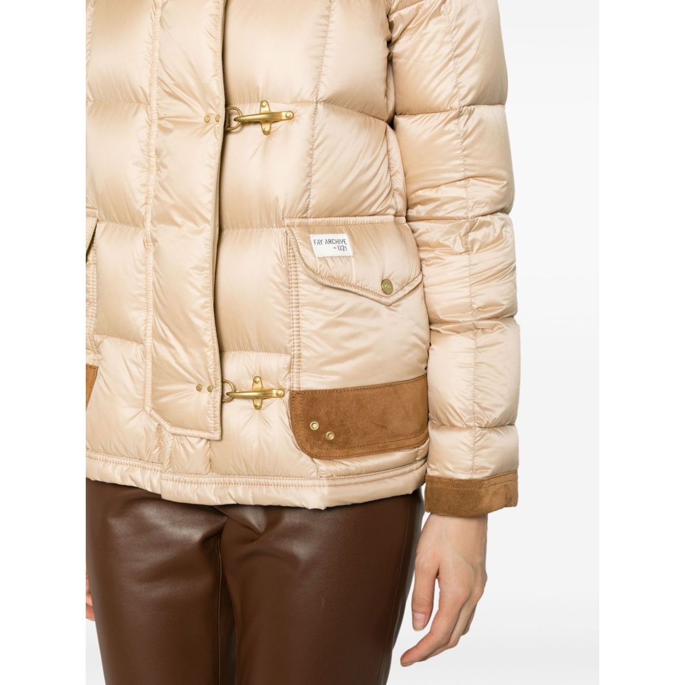 Fay Coats Beige Jackets