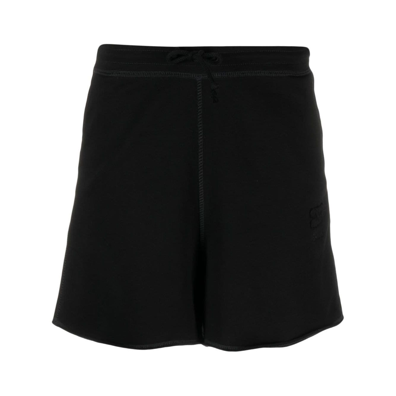 Ganni logo-patch shorts Short trousers