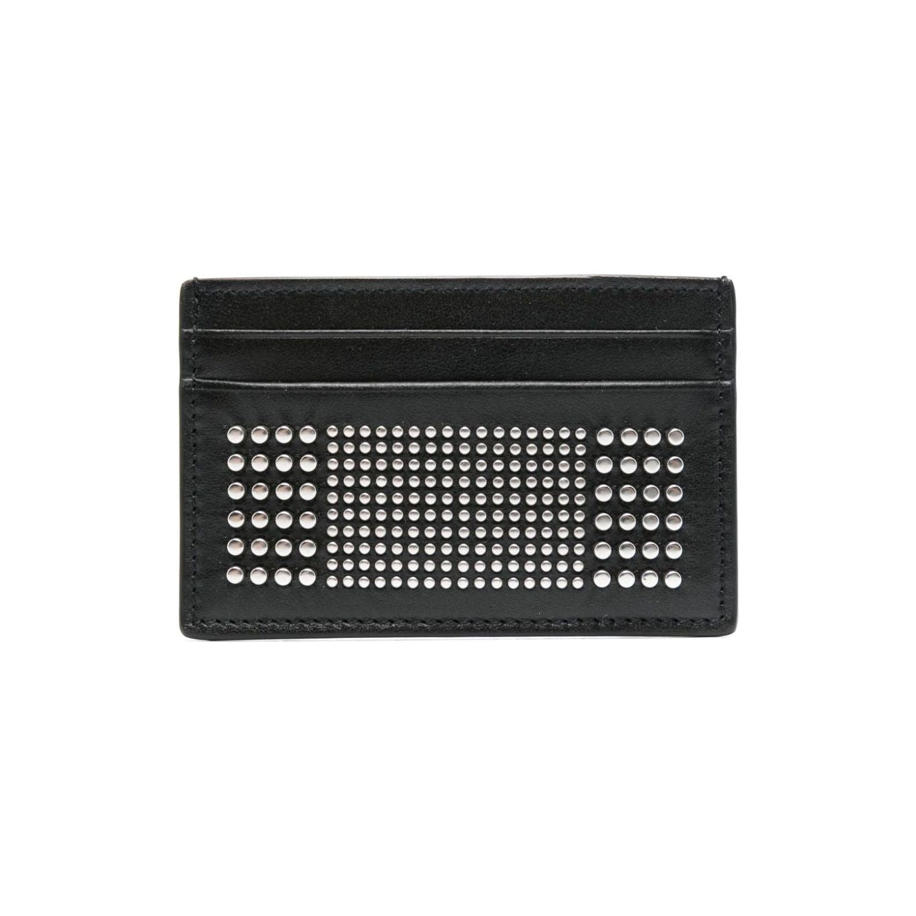 Alexander McQueen Wallets Black Small Leather Goods Alexander Mcqueen Dark Slate Gray