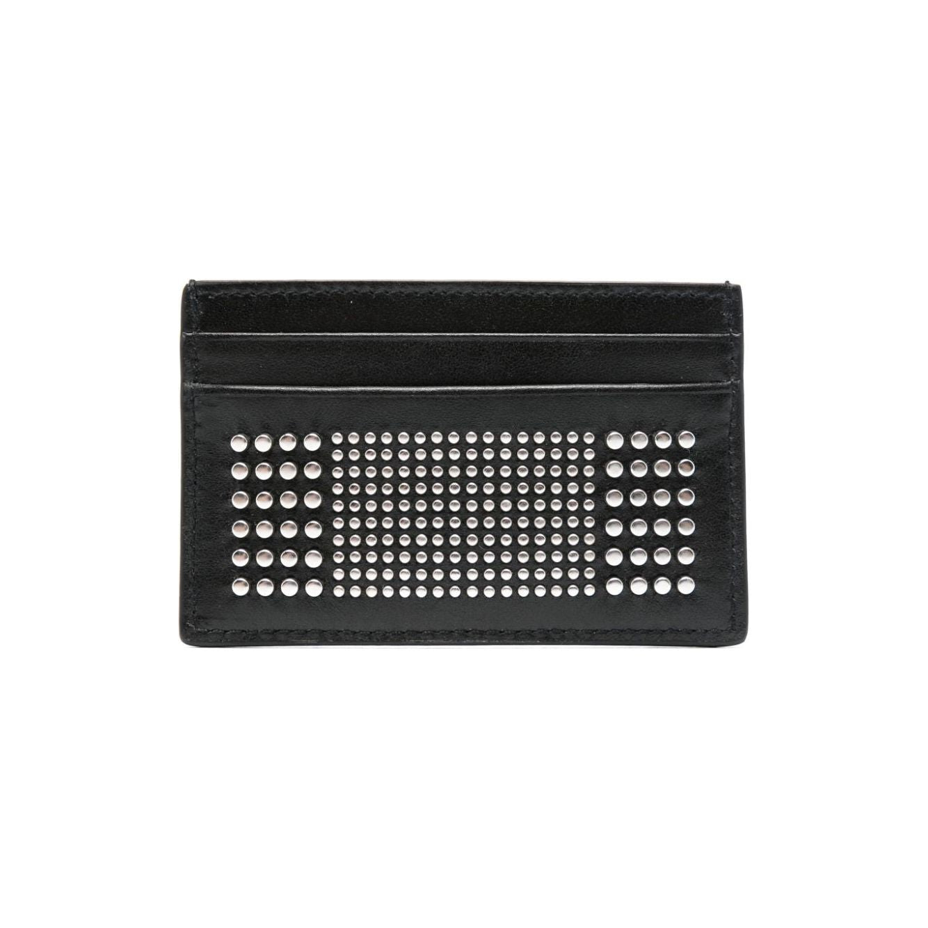 Alexander McQueen Wallets Black Small Leather Goods Alexander Mcqueen Dark Slate Gray
