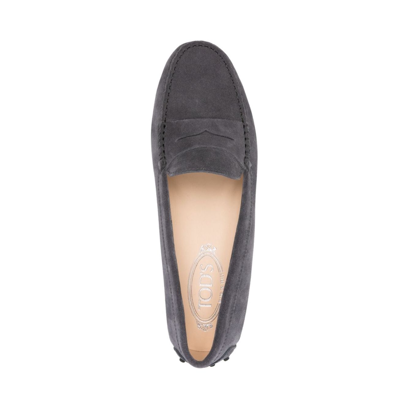 Tod's Flat shoes Grey Moccasins Tod'S Dim Gray