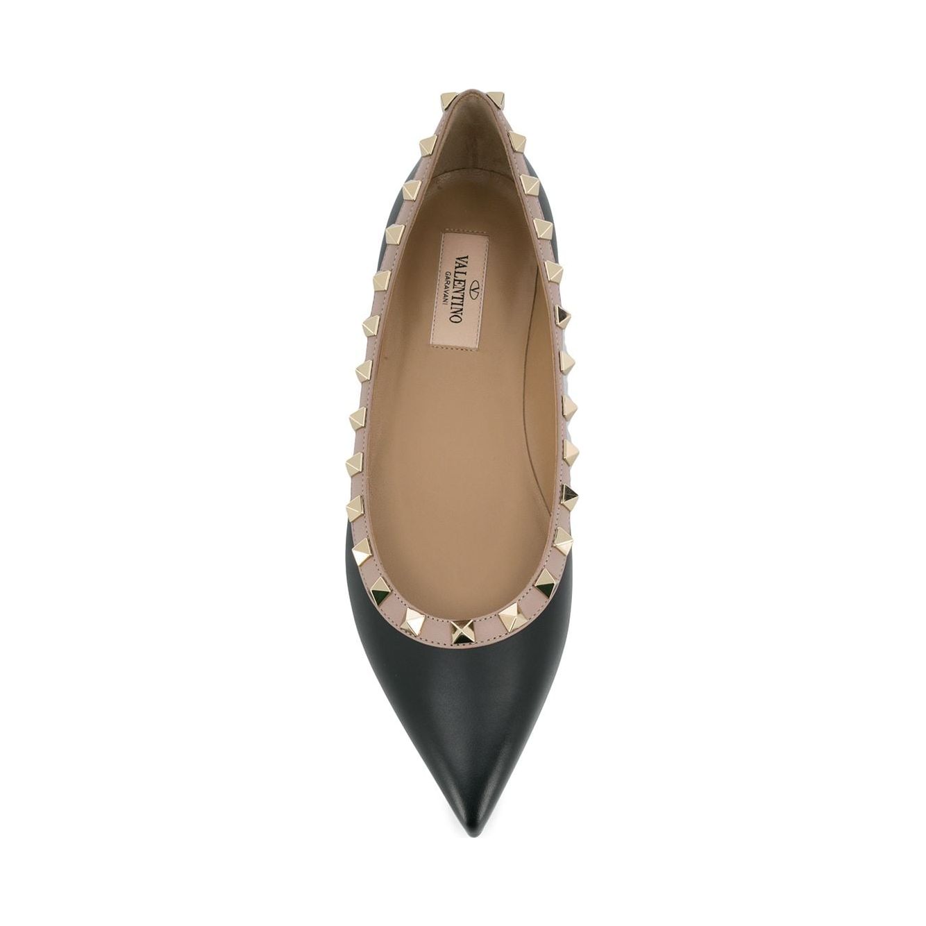 Valentino Garavani Flat shoes Black Flat Shoes Valentino Garavani Rosy Brown