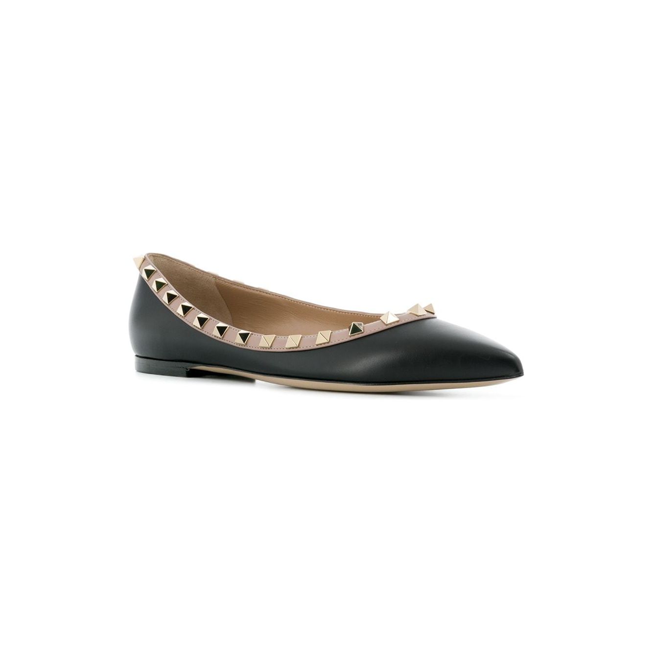 Valentino Garavani Flat shoes Black Flat Shoes Valentino Garavani Dark Slate Gray