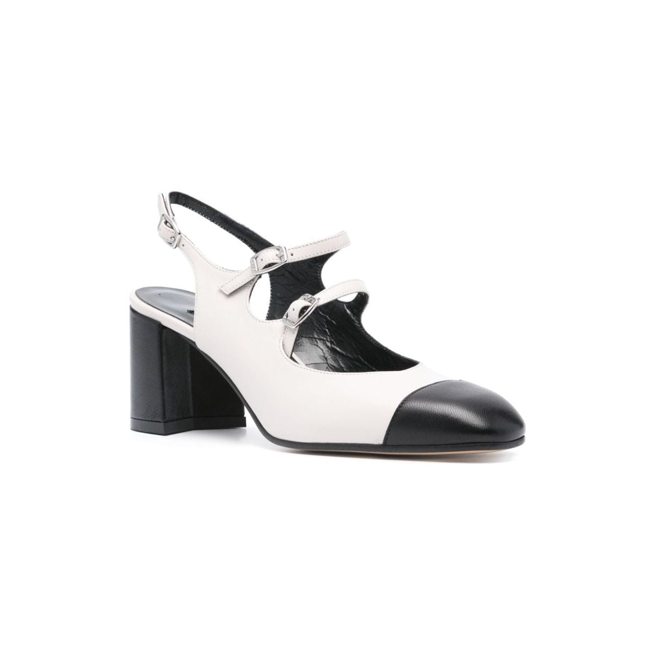 CAREL PARIS With Heel Beige Medium Heel Carel Paris Dark Slate Gray