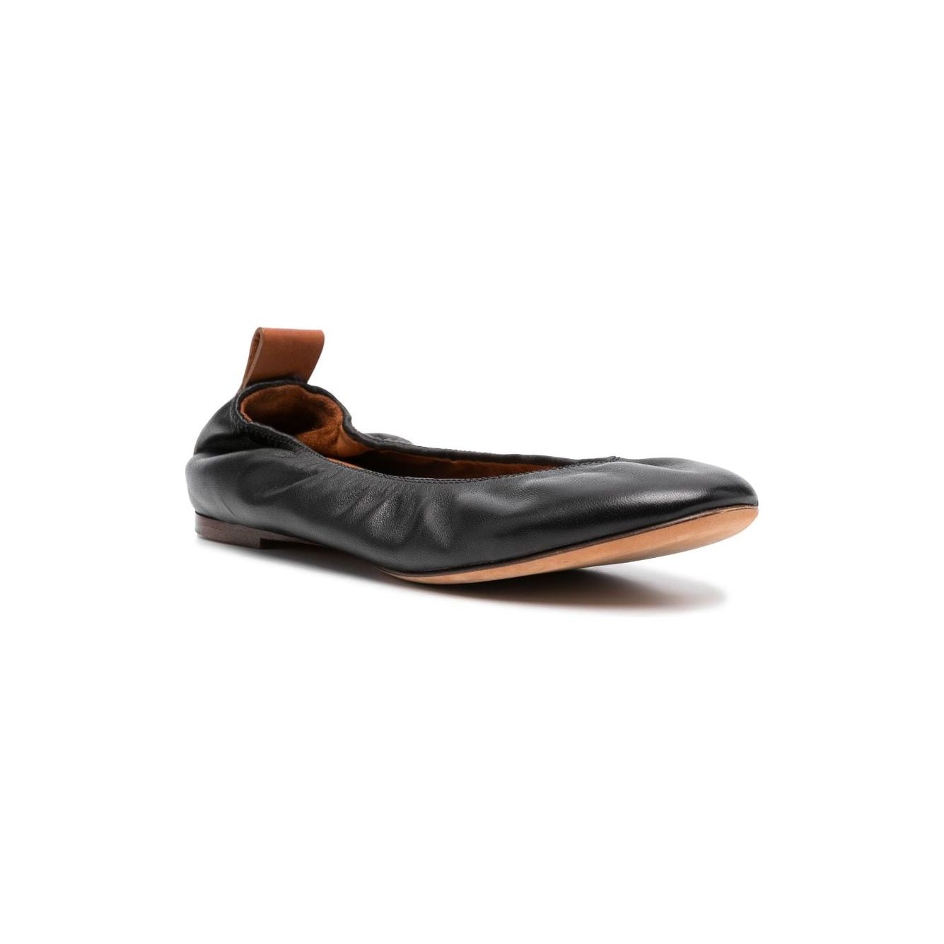 Lanvin Flat shoes Black Flat Shoes Lanvin Dark Slate Gray