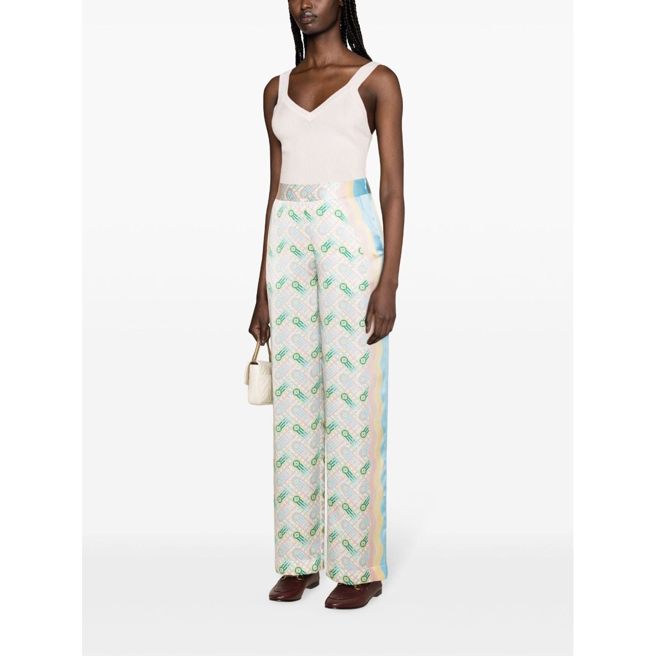 Casablanca Trousers White Trousers