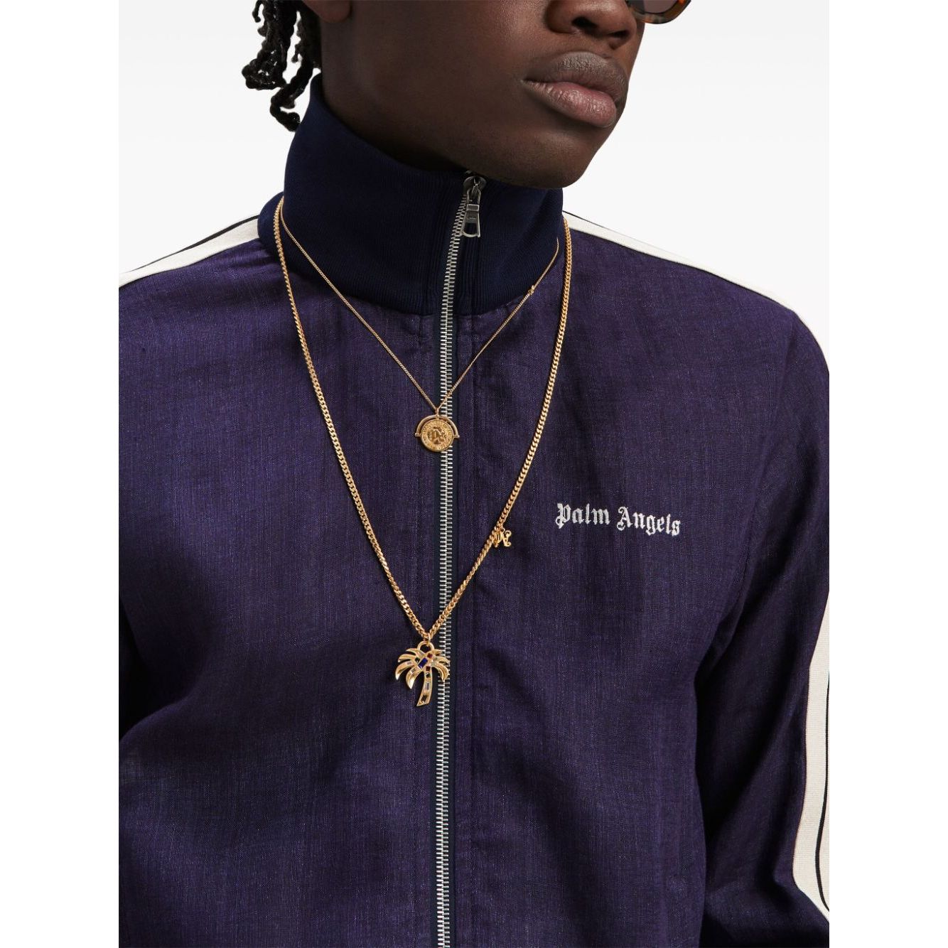 Palm Angels Sweaters Blue