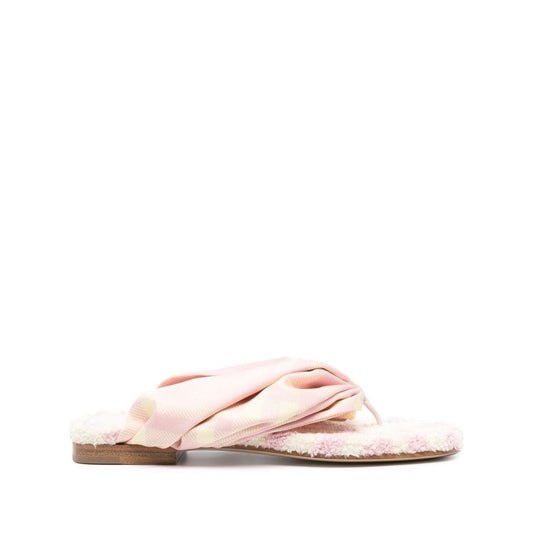 Burberry check thong sandals Sandals