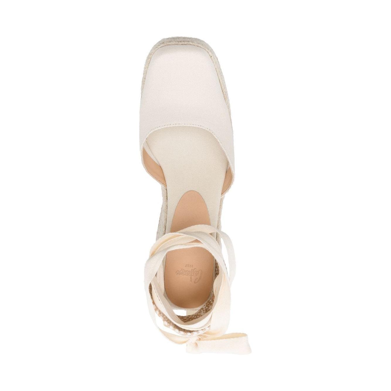 Castaner Flat shoes Beige Espadrilles Castaner Antique White