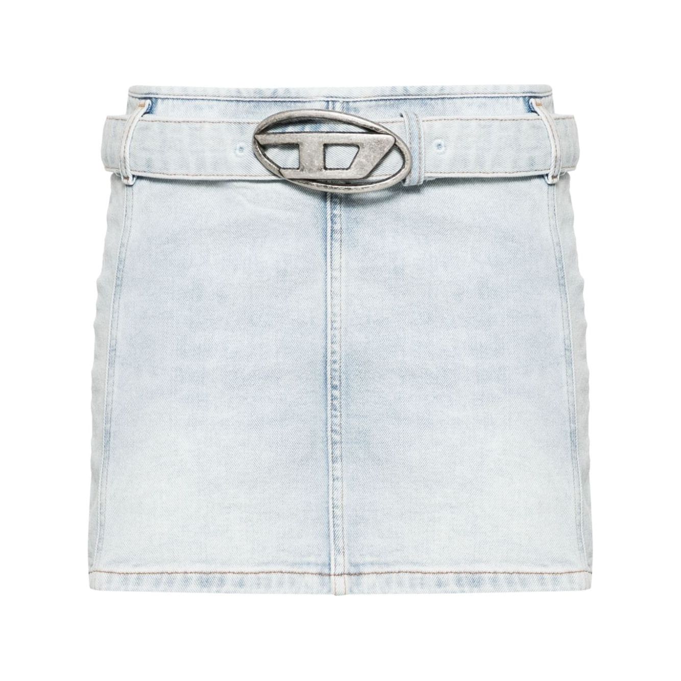 Diesel Skirts Denim Skirts Diesel Light Gray