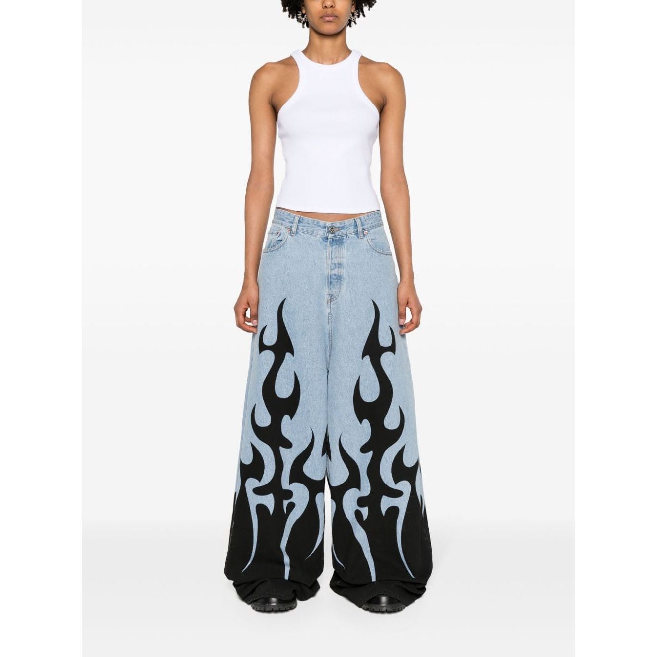 Vetements Top White Topwear