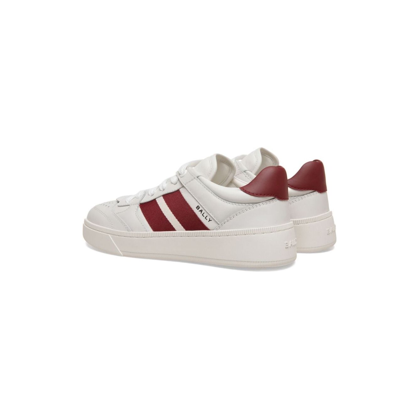 Bally Sneakers Red Sneakers Bally Light Gray