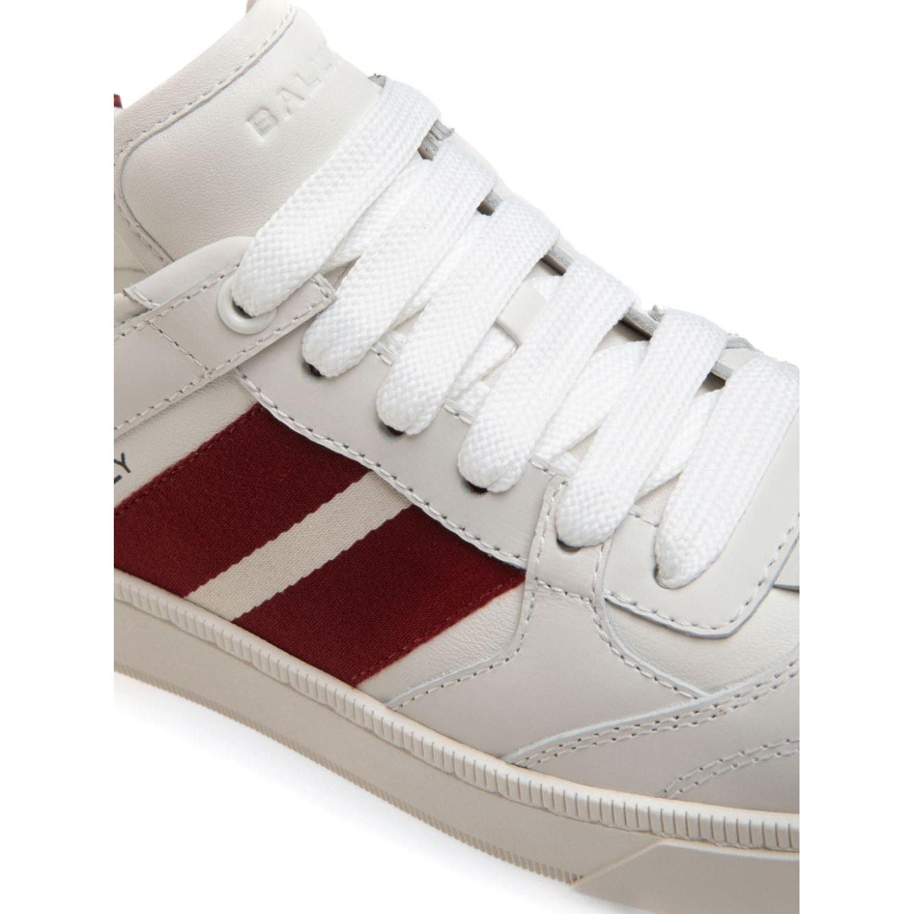 Bally Sneakers Red Sneakers Bally Light Gray