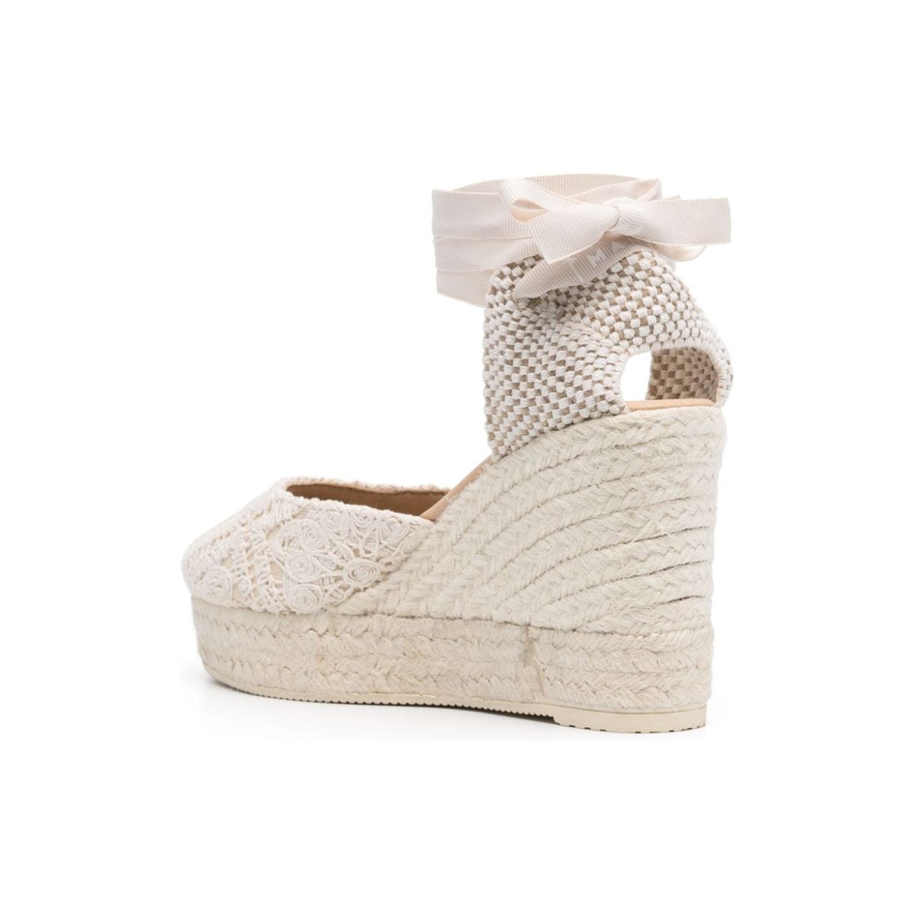 MANEBI Flat shoes White Espadrilles Manebi Light Gray