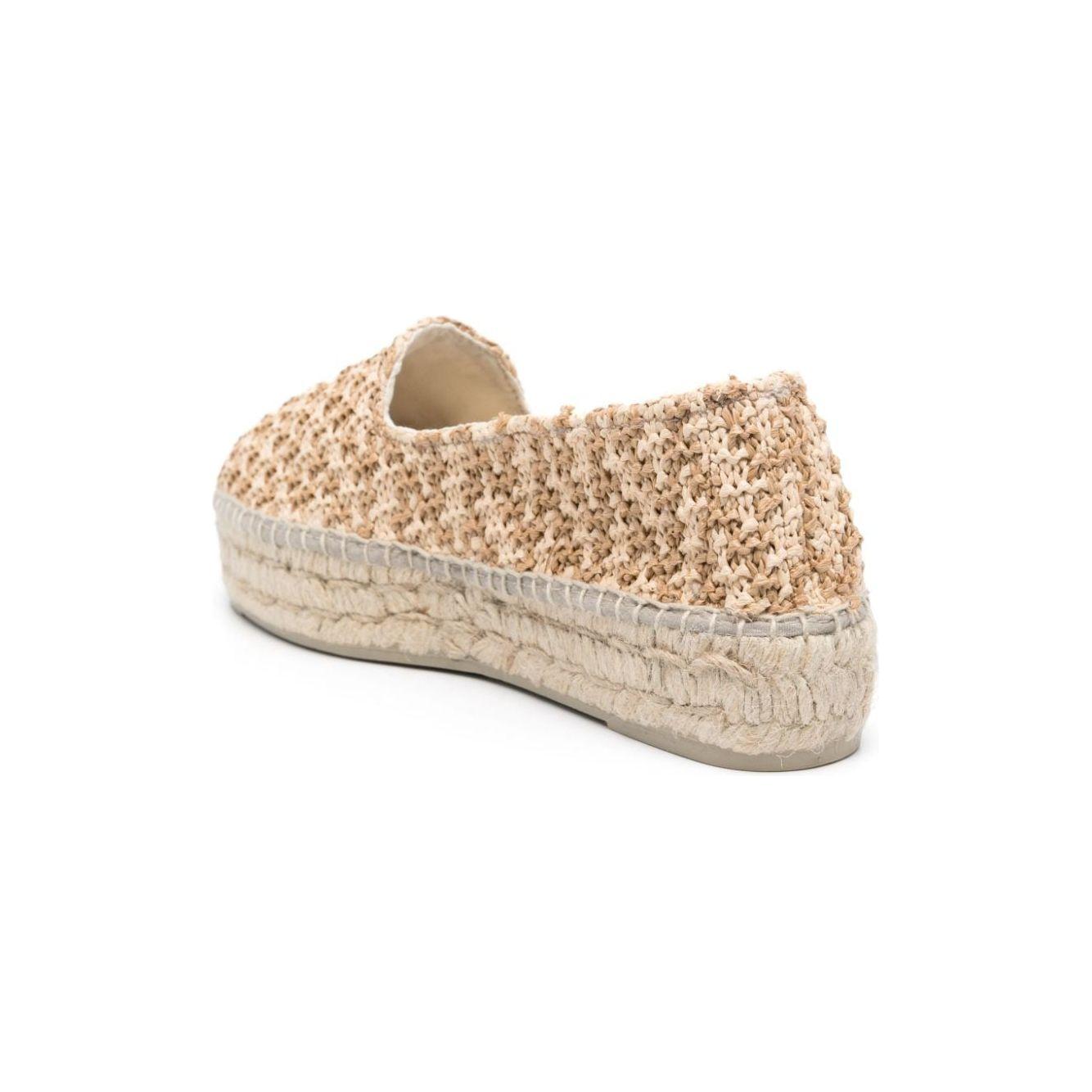 MANEBI Flat shoes Beige Espadrilles Manebi Tan
