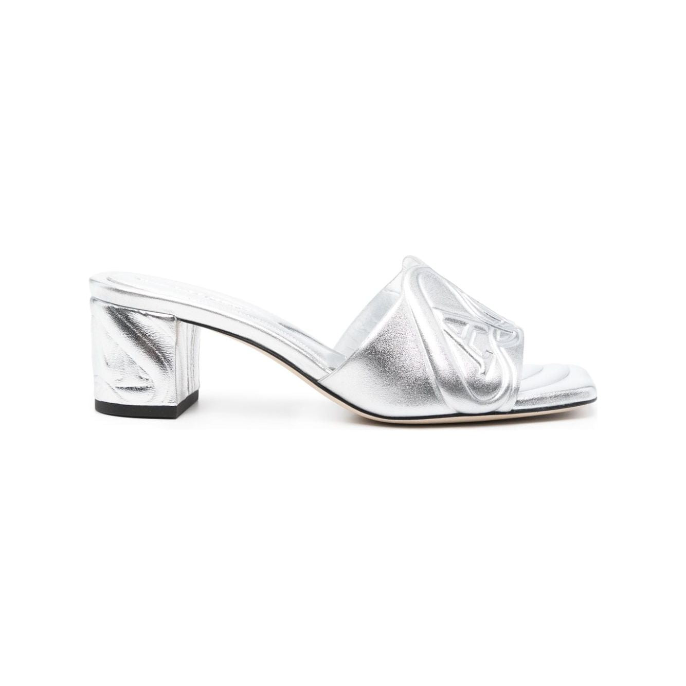 Alexander McQueen 60mm Seal Mules Sandals Alexander Mcqueen Lavender