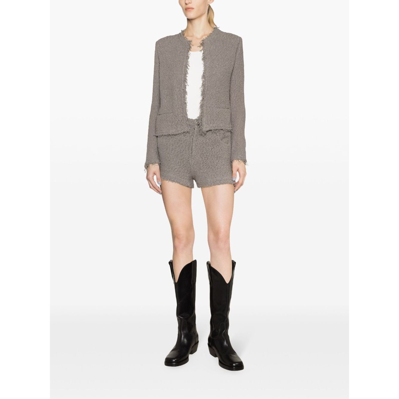 Iro Shorts Grey Short trousers