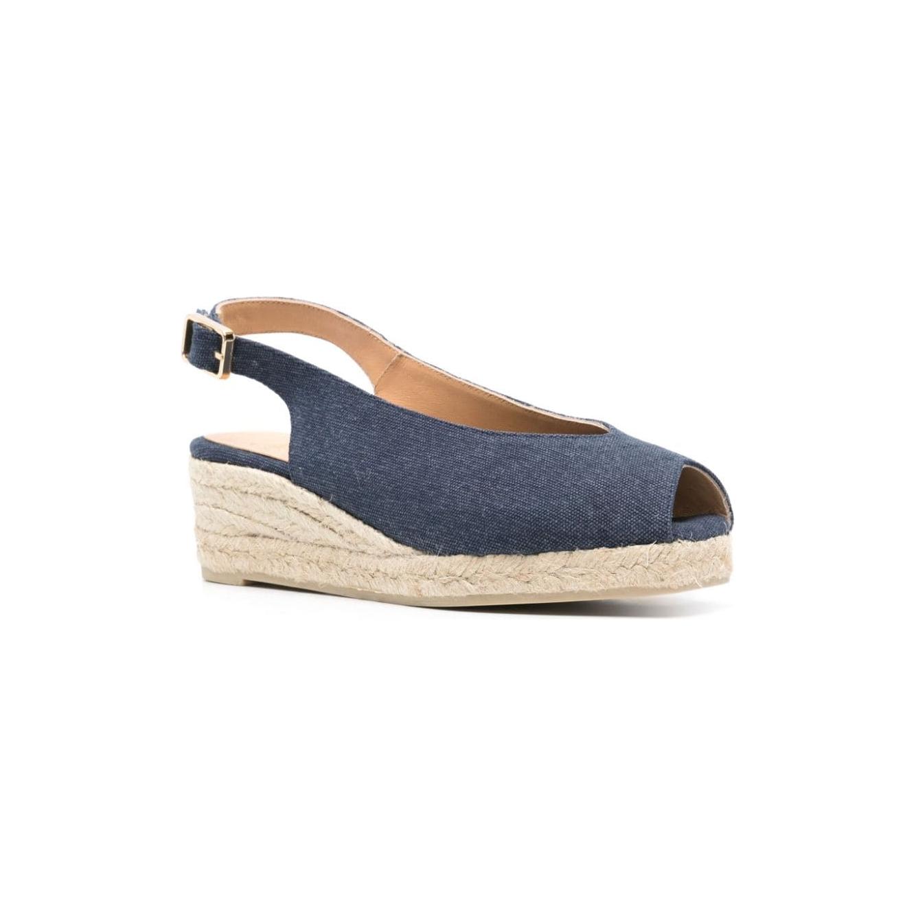 Castaner Flat shoes Clear Blue Espadrilles Castaner Dark Slate Gray